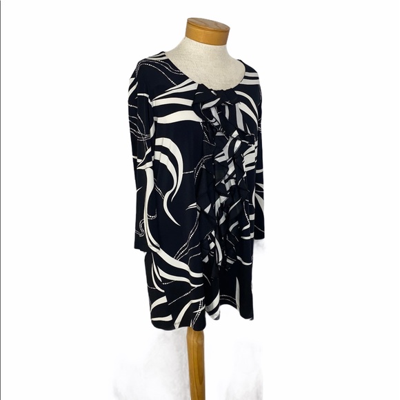 Effortless Style By Citiknits Ruffle Top S - Picture 2 of 6